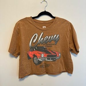 cute chevy camero graphic tshirt!